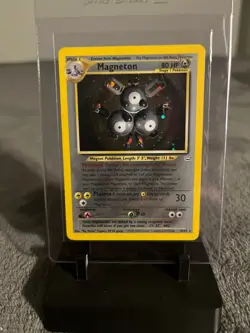 Pokemon TCG Magneton Neo Revelation Holo Card 10/64 Unlimited Rare - Image 1