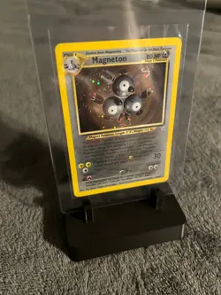 Pokemon TCG Magneton Neo Revelation Holo Card 10/64 Unlimited Rare - Image 2