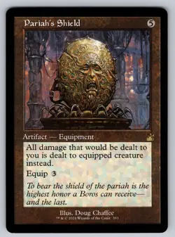 Pariah's Shield (Retro Frame) R Ravnica Remastered 393 NM - Image 1