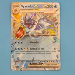 GYARADOS EX 045/198 DOUBLE RARE SCARLET & VIOLET POKEMON NM/M - Image 1
