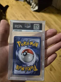 2002 POKEMON LEGENDARY COLLECTION Dark Dragonite Holo 5/110 PSA 8.5 - Image 2