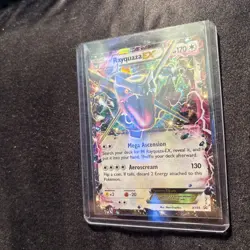 Rayquaza EX Shiny Holo Card XY69 Full Art Promo - Image 2