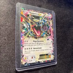 Rayquaza EX Shiny Holo Card XY69 Full Art Promo - Image 3