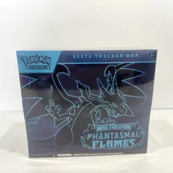 Sealed Phantasmal Flames Elite Trainer Box ETB - Mega Evolution - Pokemon TCG - Image 1