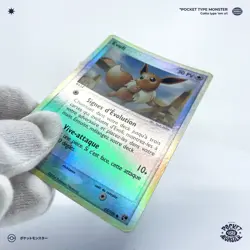 EVOLI 63/100 Tempete de Sable Bloc EX HOLO REVERSE VF FR Carte Pokemon - Image 4