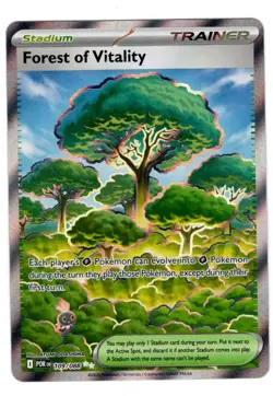 FOREST OF VITALITY 109/088 ULTRA RARE PERFECT ORDER POKEMON NM/M - Image 1