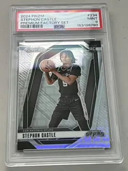 2024 Prizm STEPHON CASTLE #234 Premium Factory Set Rookie RC /150 Spurs - Image 1