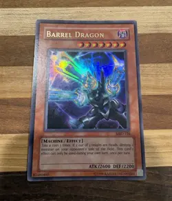 Yu-Gi-Oh! Barrel Dragon MRD-126 Metal Raiders Ultra Rare - Image 1