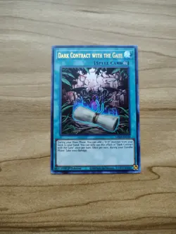 Dark Contract With The Gate - Ultra Rare / Holo - GFP2-EN159 - Yugioh! - Image 1
