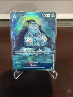 One Piece Card Game- Jinbe P-030 Promo Holo English - Image 1