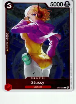Stussy ST21-006 Common Starter Deck EX: Gear 5 One Piece Foil Lightly Played - Image 1