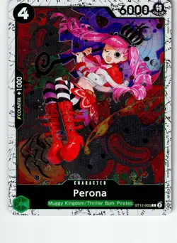 Perona (Pirate Foil) ST12-005 Premium Booster -The Best- Vol. 2 One Piece LP - Image 1