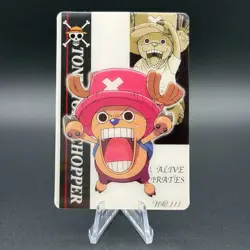 Chopper One Piece Gummy Card Promo No.111 Bandai Anime Rare Japanese S382-31 - Image 1