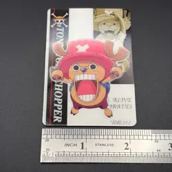 Chopper One Piece Gummy Card Promo No.111 Bandai Anime Rare Japanese S382-31 - Image 3