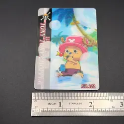 Chopper One Piece Gummy Card Promo No.102 Bandai Anime Rare Japanese S382-30 - Image 3
