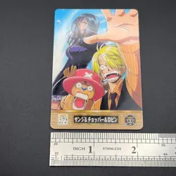 Sanji Robin Chopper One Piece Gummy Card Promo No.272 Bandai Japanese S382-49 - Image 3
