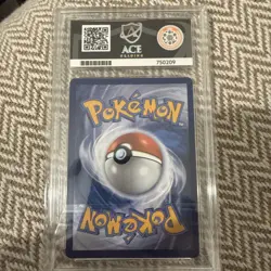 Pokemon TCG Bulbasaur Mega Evolution Illustration Rare Card 133/132 ACE 10 Gem M - Image 2
