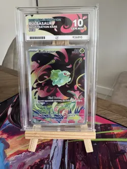 Pokemon TCG Mega Evolution Bulbasaur Card 133/132 Ace 10 - Image 1