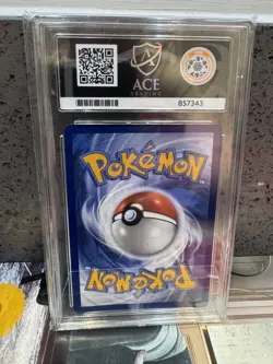 Pokemon TCG Bulbasaur 133/132 Graded Secret Rare Mega Evolution ACE Gem Mint 10 - Image 3