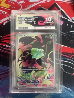 Pokemon TCG Bulbasaur 133/132 Secret Rare Mega Evolution ACE 10 - Image 1