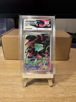 Pokemon TCG Bulbasaur Mega Evolution 133/132 ACE 10 Gem Mint - Image 1