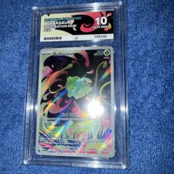 Bulbasaur 133/132 Ace 10 Illustration Rare Mega Evolution - Pokemon TCG - Image 3