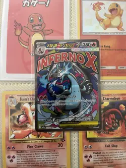 POKEMON TCG Mega Dream CHARIZARD EX INFERNO X M2A Card 223/193 JAPANESE NM - Image 1