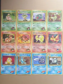 Set 96 Moltres Old Back Pokemon Trading Card Game Vintage Nintendo Bandai Japan - Image 4