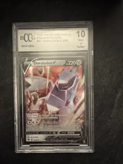 Pokemon Card - Duraludon V - 47/073 - Champion’s Path - 2020 - BCCG 10 - Image 1