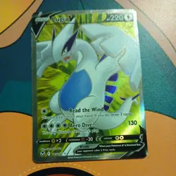 Pokemon Card Lugia V 185/195 Ultra Rare Full Art Silver Tempest NM/M - Image 1