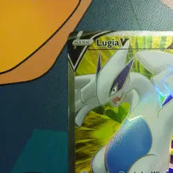 Pokemon Card Lugia V 185/195 Ultra Rare Full Art Silver Tempest NM/M - Image 5