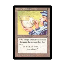 WOTC MtG Legends Horn of Deafening (R) EX - Image 1