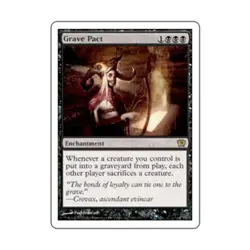 WOTC MtG 9th Ed Grave Pact (R) NM - Image 1