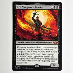 GIX, YAWGMOTH PRAETOR MTG TDC - CARTE MAGIC THE GATHERING EN NEUF - Image 1