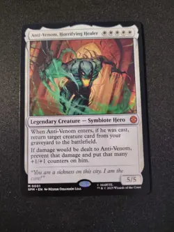 NM Anti-Venom, Horrifying Healer, MTG, Marvel's Spider-Man, Magic, 1 - Image 1