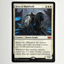 HERO OF BLADEHOLD MTG TDC - CARTE MAGIC THE GATHERING EN NEUF - Image 1