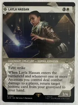 Layla Hassan | MTG | Showcase | ACR | 127 | Non-Foil | Assassin's Creed - Image 2
