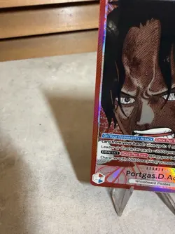 One Piece TCG Portgas D Ace OP13-002 Alt Art Leader English NM - Image 5