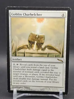 Goblin Charbelcher - Light Play MTG Mirrodin Rare Artifact 2003 #176/306 - Image 1