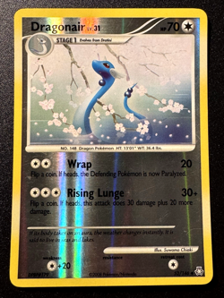 Dragonair 52/146 D&P Legends Awakened Pokemon Card Reverse Holo Foil Rare LP - Image 1