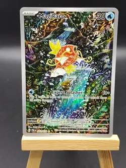 Magikarp Holo Illustration Rare Paldea Evolved TCG Card 203/193 Sv02 - Image 1