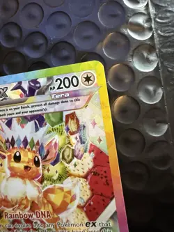Pokemon TCG Eevee EX 174 Prismatic Evolutions Black Star Promo Card - Image 4