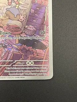 Pokemon TCG Lileep Card Stellar Crown Illustration, Card 145/142 - Image 2
