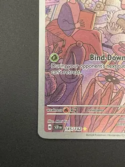 Pokemon TCG Lileep Card Stellar Crown Illustration, Card 145/142 - Image 3
