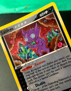 Sableye 10/100 Holo Crystal Guardians MP Card - Image 4