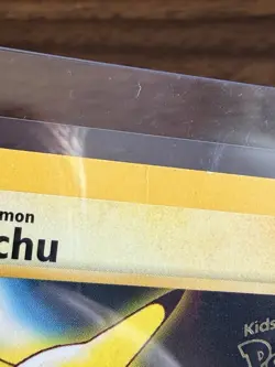 Pikachu Black Star Promo Pokemon The First Movie Stamped #4 50HP Card NM - Image 4