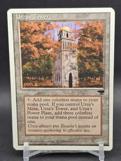 1995 MTG Chronicles Urza's Tower (Forest) #116A LP - Image 1