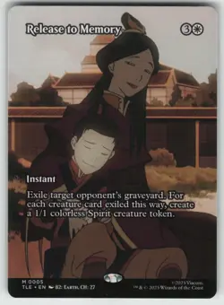 MTG Release to Memory (Borderless) Normal Avatar: The Last Airbender: TLE #5 - Image 1