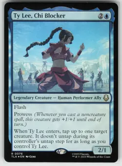 MTG Ty Lee, Chi Blocker Foil Avatar: The Last Airbender # 76 NM - Image 1