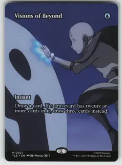 MTG Visions of Beyond (Borderless) Normal Avatar: The Last Airbender: TLE #21 - Image 1